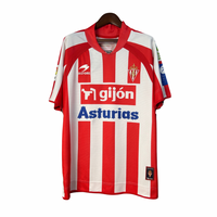 Maillot Rétro Sporting Gijon Home 08/09