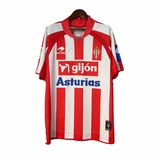 Maillot Rétro Sporting Gijon Home 08/09