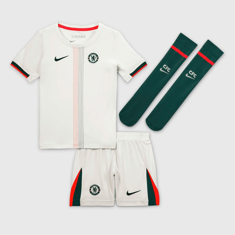 T-shirt et Short pour enfant Chelsea Away 25/26 - Avec des Chaussettes