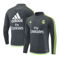 Maillot d'entraînement rétro à manches longues Real Madrid 15/16