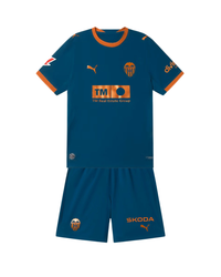 T-shirts et shorts pour Enfants Valencia Away 26/27