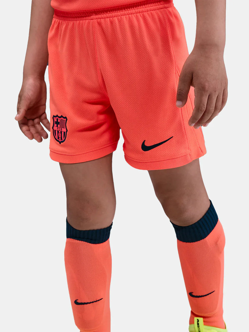 T-shirt et Short Enfant FC Barcelona Third 25/26 - avec des chaussettes
