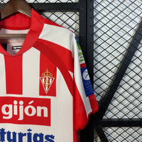Maillot Rétro Sporting Gijon Home 08/09