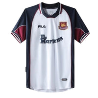 Maillot Rétro West Ham Away FILA 99/01