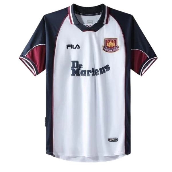 Maillot Rétro West Ham Away FILA 99/01