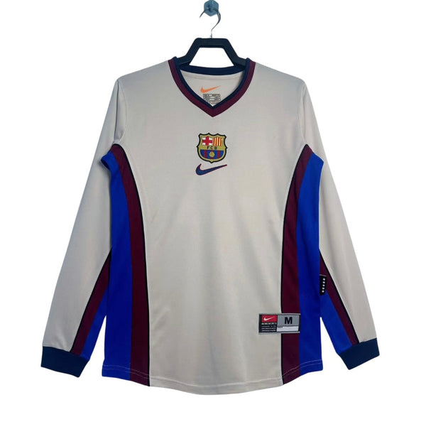 Maillot Barcelona Rétro Away 98/99 - Manches Longues