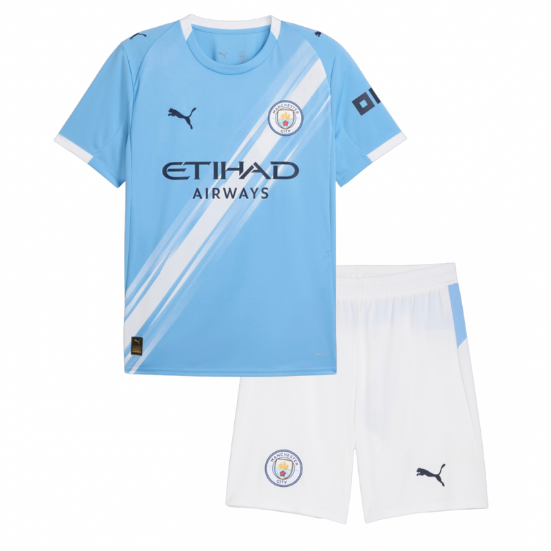 T-shirt et short Manchester City pour Enfant Home 25/26
