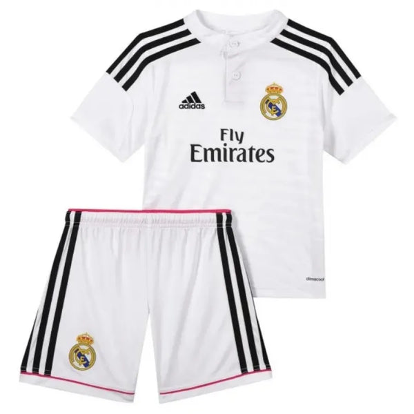 T-shirt et Short Enfant Retro Real Madrid Home 14/15