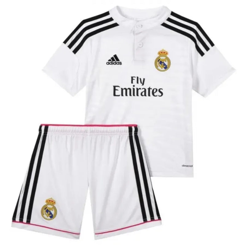 T-shirt et Short Enfant Retro Real Madrid Home 14/15