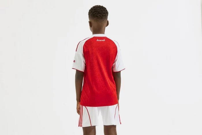 T-shirt et Short pour Enfant Arsenal Home 25/26 - Chaussettes