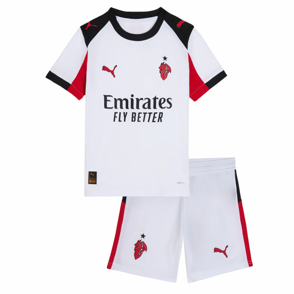 T-shirt et Short pour Enfant AC MILAN Away 25/26