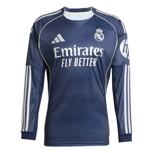 Maillot Manche Longue Real Madrid Away 25/26