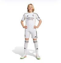 T-shirt et short Real Madrid Home 25/26 Enfant - Avec Chaussettes