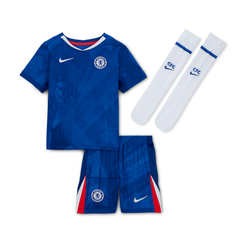 T-shirt et Short pour enfant Chelsea Home 25/26 - Avec des Chaussettes