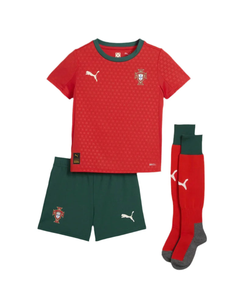 T-shirt et Short pour Enfant Portugal Home 25/26 - Chaussettes