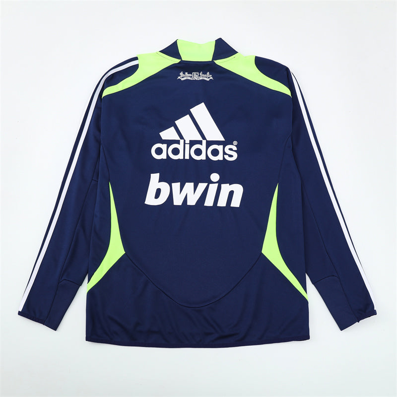 Maillot d'entraînement rétro à manches longues Real Madrid 12/13