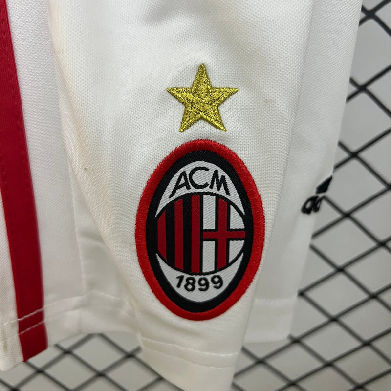 T-shirt et Short pour Enfant AC MILAN Home Rétro 98/99