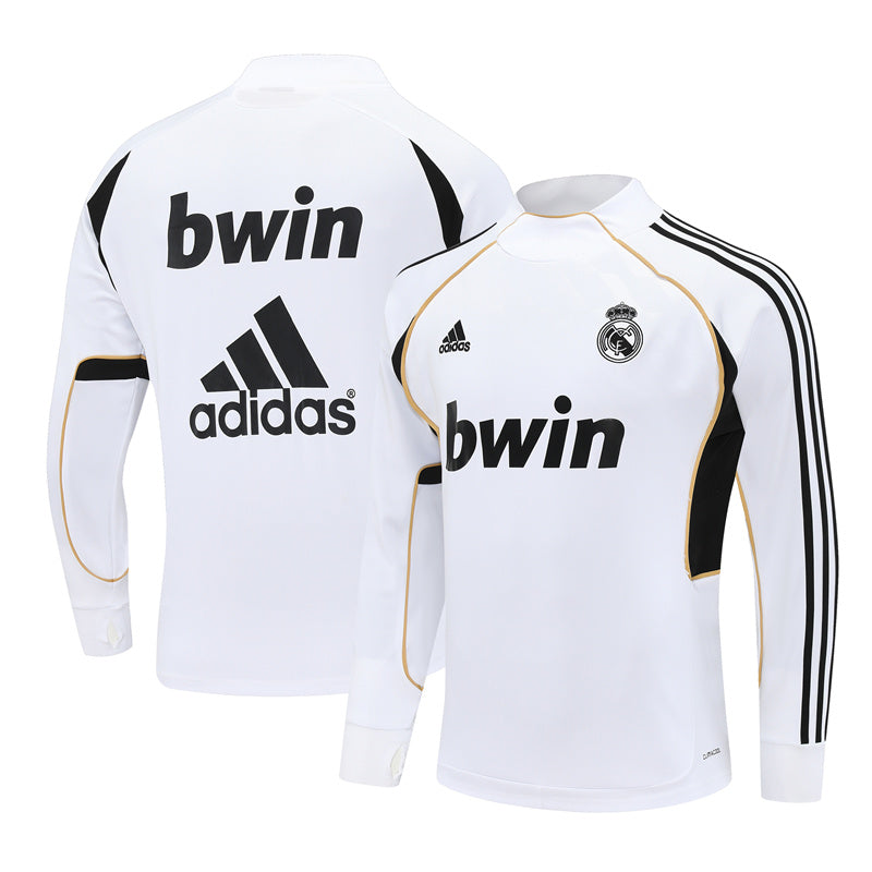 Maillot d'entraînement rétro à manches longues Real Madrid 11/12
