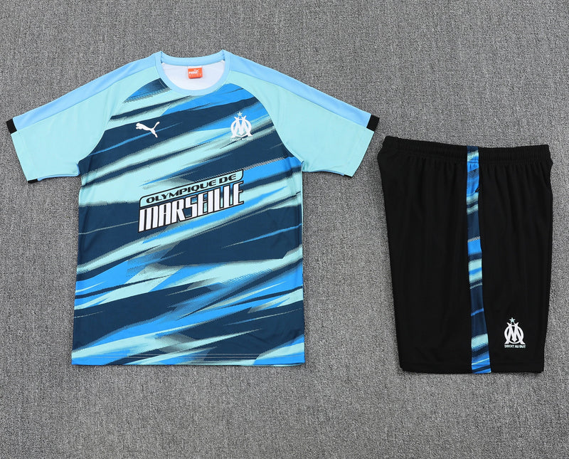 Maillot et short d'entraînement de l'Olympique de Marseille 25/26
