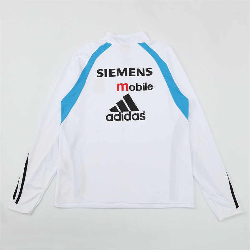 Maillot d'entraînement rétro à manches longues Real Madrid 03/04