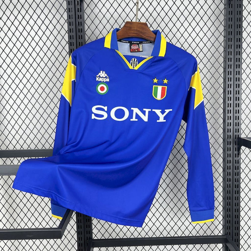 Maillot rétro Juventus Away 95/96 - manches longues