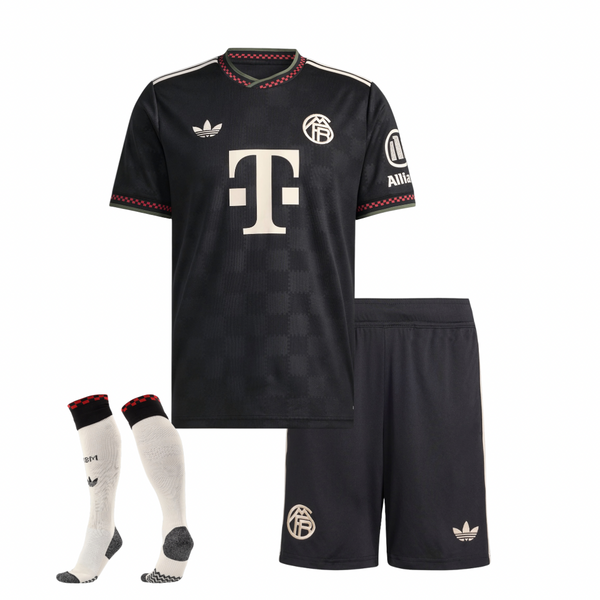 T-shirt et Short Bayern Munich Third pour Enfant 25/26 - avec des chaussettes