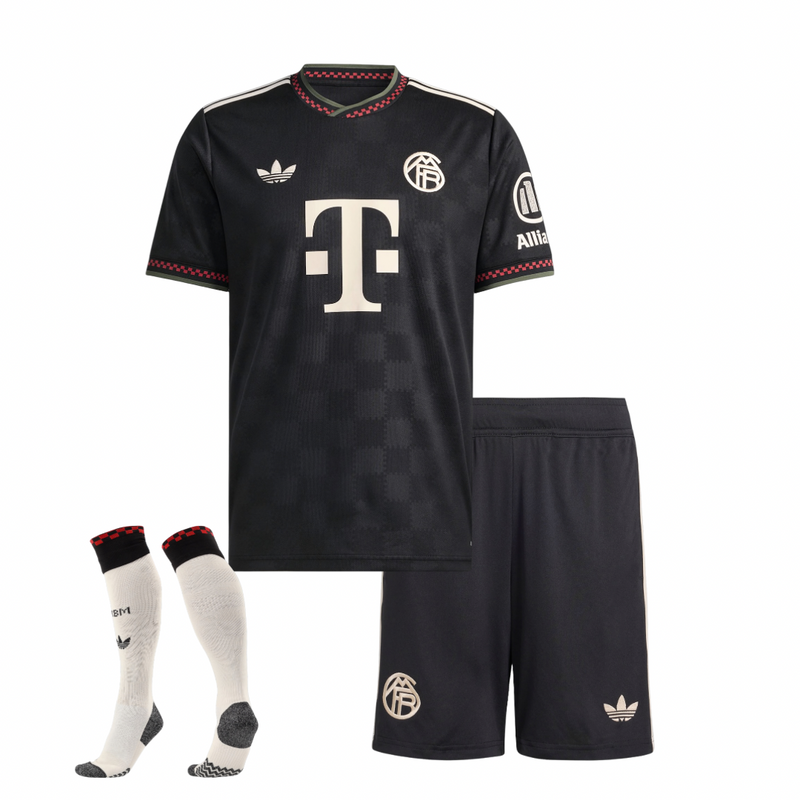 T-shirt et Short Bayern Munich Third pour Enfant 25/26 - avec des chaussettes