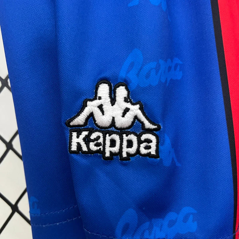 T-shirt et Short Enfant Retro FC Barcelona Home 95/97