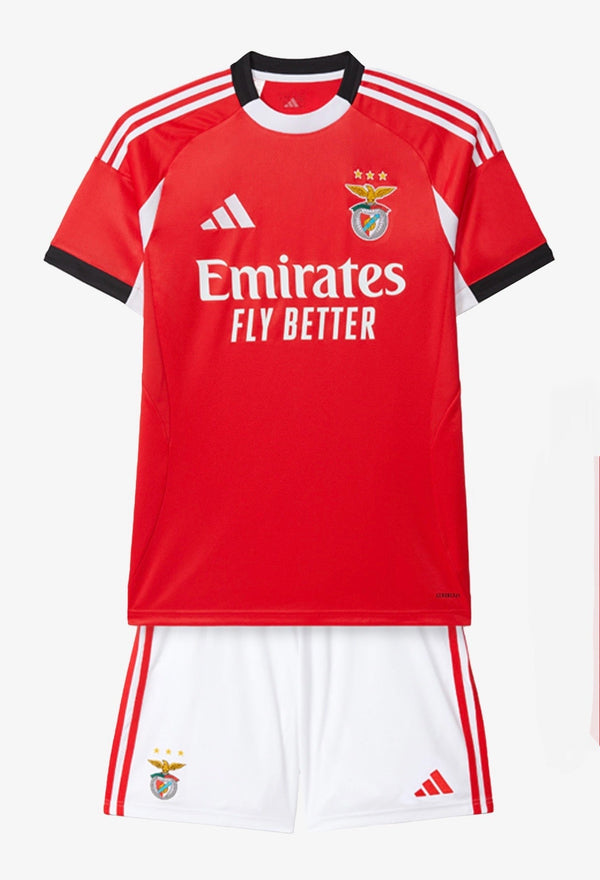 T-shirt et Short pour Enfants Benfica Home 25/26