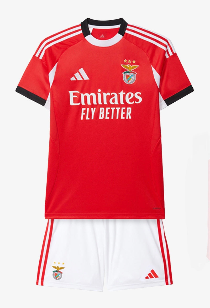 T-shirt et Short pour Enfants Benfica Home 25/26