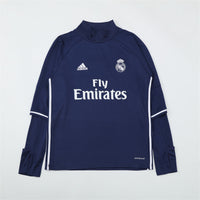 Maillot d'entraînement rétro à manches longues Real Madrid 16/17