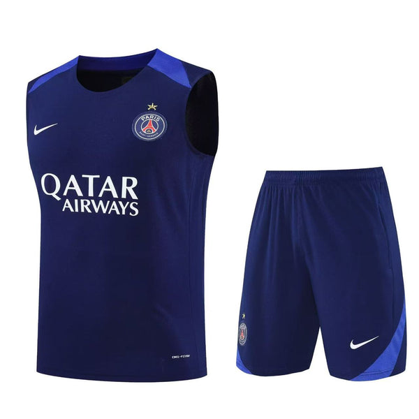 Maillot et short d'entraînement PSG 25/26 - com a estrela dos Campeões