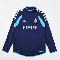 Maillot d'entraînement rétro à manches longues Real Madrid 05/06