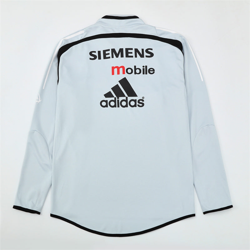 Maillot d'entraînement rétro à manches longues Real Madrid 04/05