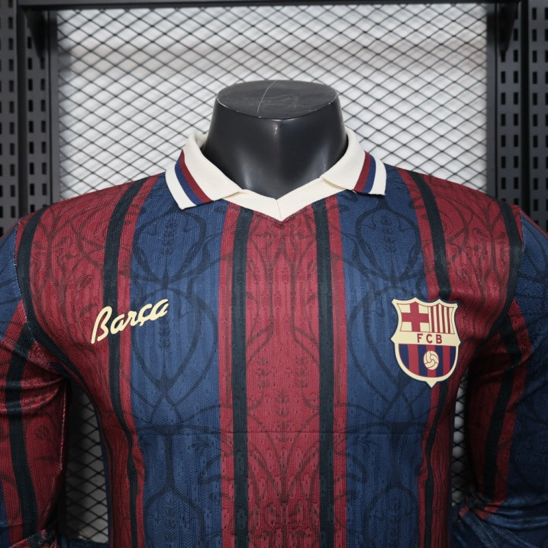 Maillot FC Barcelona Édition Spéciale 125e anniversaire - Joueur Version 25/26 manches longues