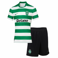 T-shirt et short pour enfants Sporting Home 25/26