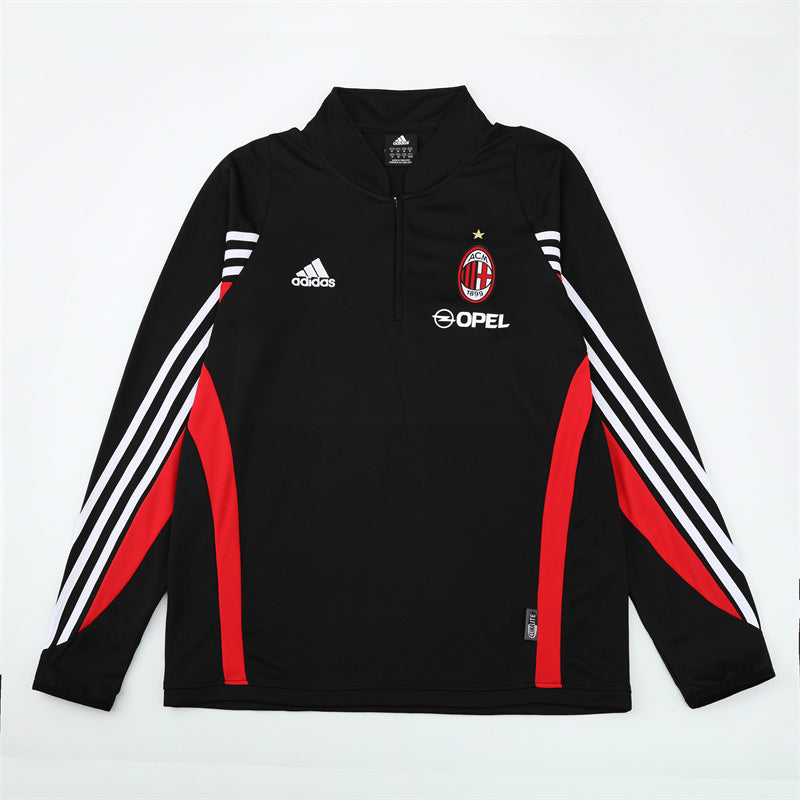 Maillot d'entraînement rétro à manches longues AC Milan 03/04