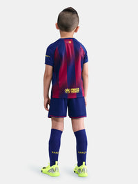 T-shirt et Short Enfant FC Barcelona Home 25/26 - avec des chaussettes