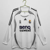 Maillot rétro manches longues Real Madrid 2006/07