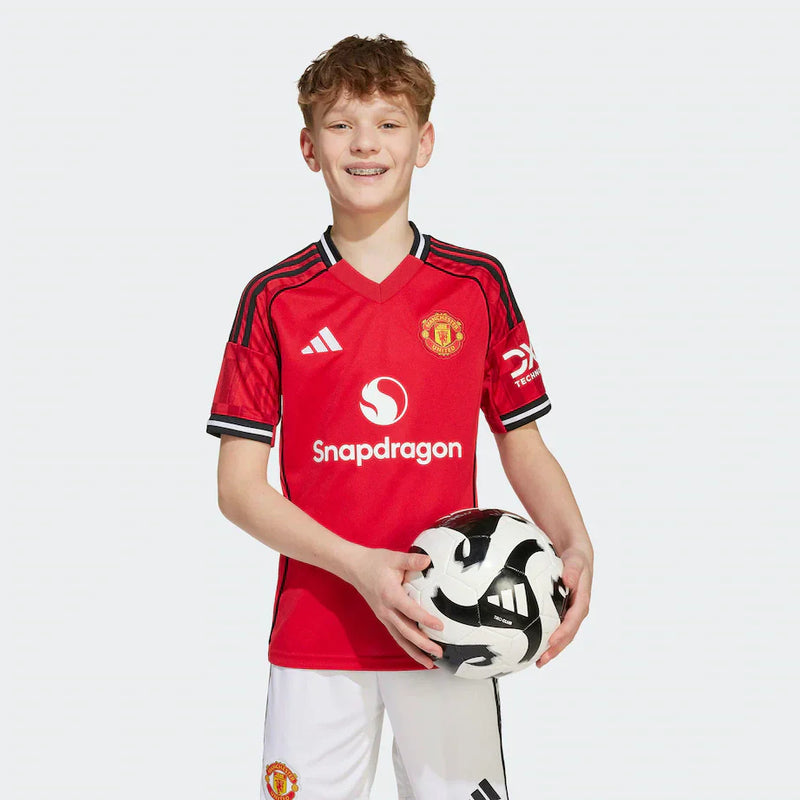 T-shirt et short Manchester United pour Enfant Home 25/26