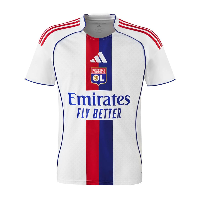 T-shirt et Short Enfant Olympique Lyonnais Home 25/26 - Avec Chaussettes