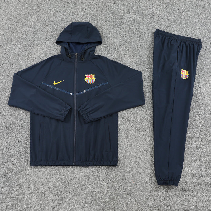 Ensemble de survêtement de football imperméable Barcelona 25/26