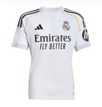 T-shirt et short Real Madrid Home 25/26 Enfant - Avec Chaussettes
