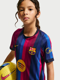 T-shirt et Short Enfant FC Barcelona Home 26/27 - avec des chaussettes