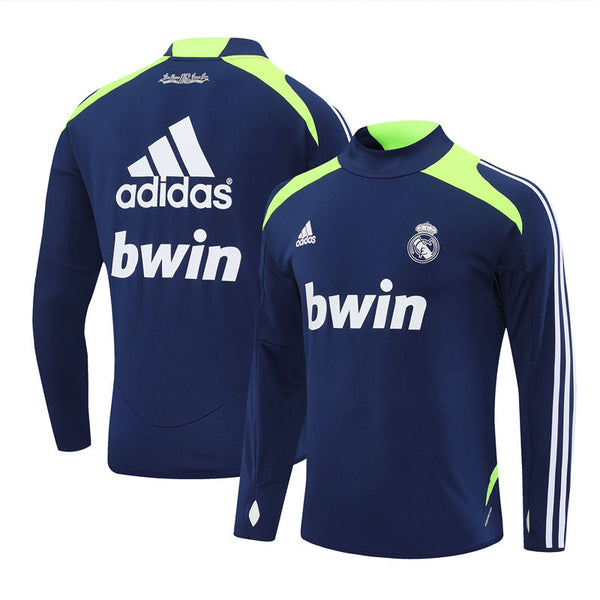 Maillot d'entraînement rétro à manches longues Real Madrid 12/13