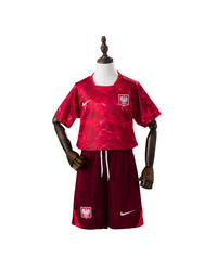 T-shirt et Short pour Enfant Pologne Away 26/27
