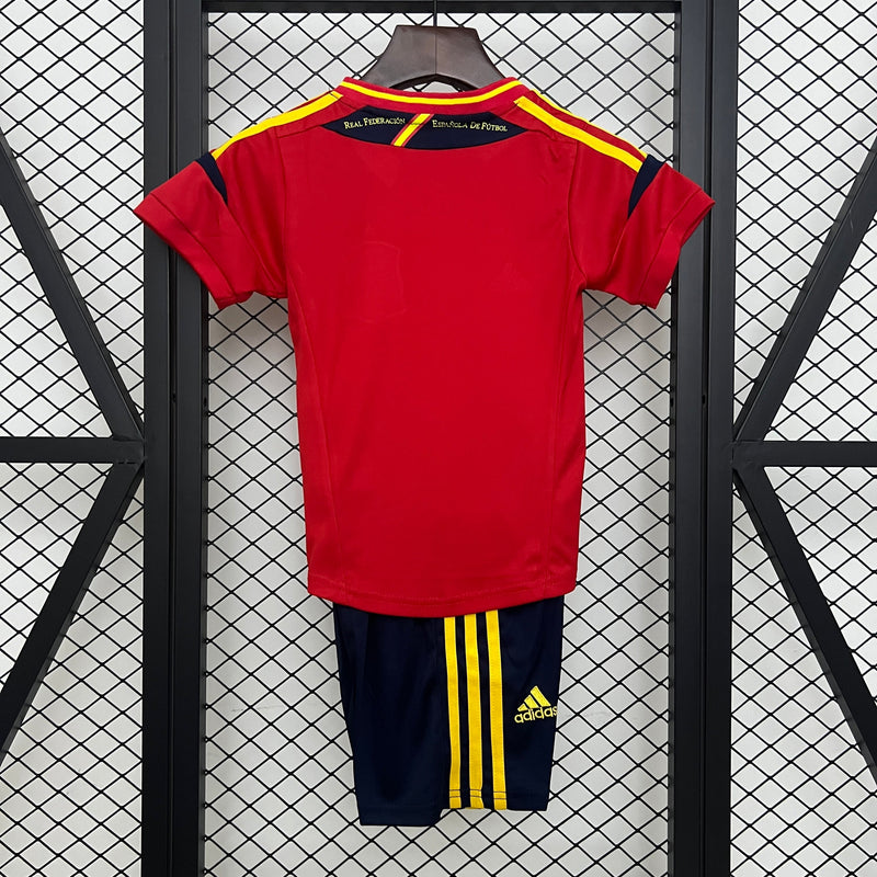 T-shirt et short Enfant Espagne Rétro Home 2012