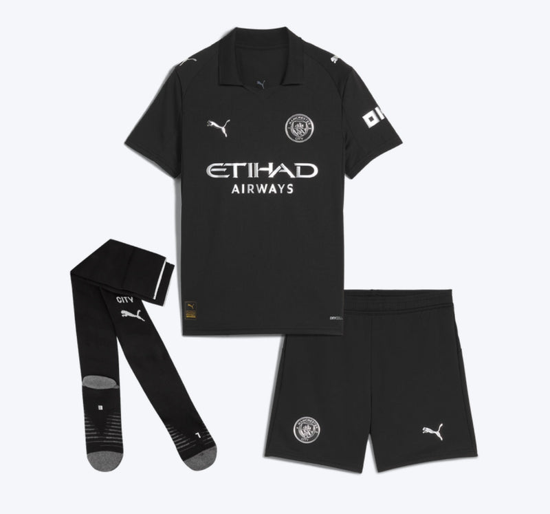 T-shirt et short Manchester City pour Enfant Away 25/26 - Avec des chaussettes