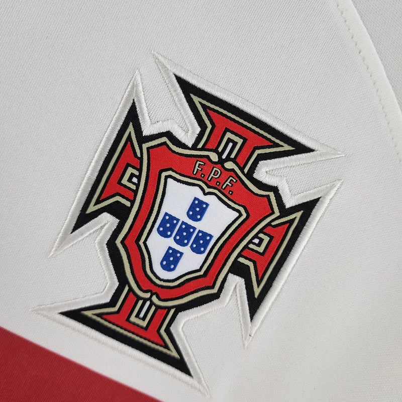 Maillot Portugal Extérieur 2022-2023 incl. Ensemble de patchs de qualification pour l'Euro 2024