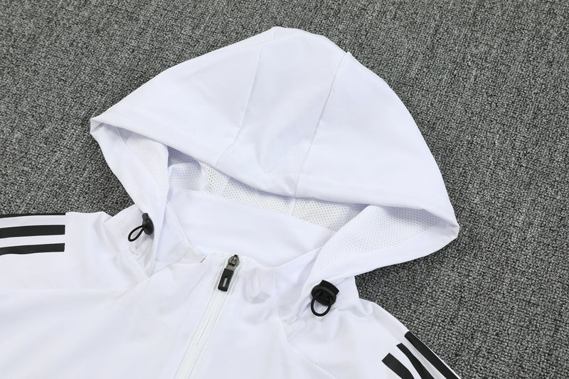 Ensemble de survêtement de football imperméable Real Madrid 25/26